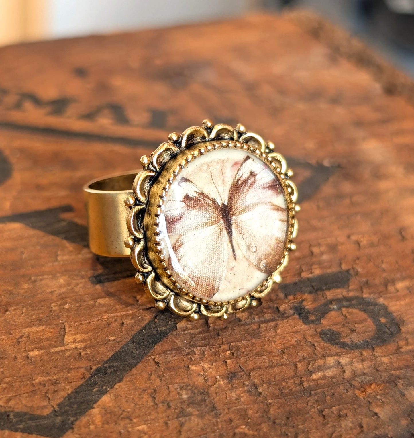 Revival Jewelry Studio Butterfly Rings OL