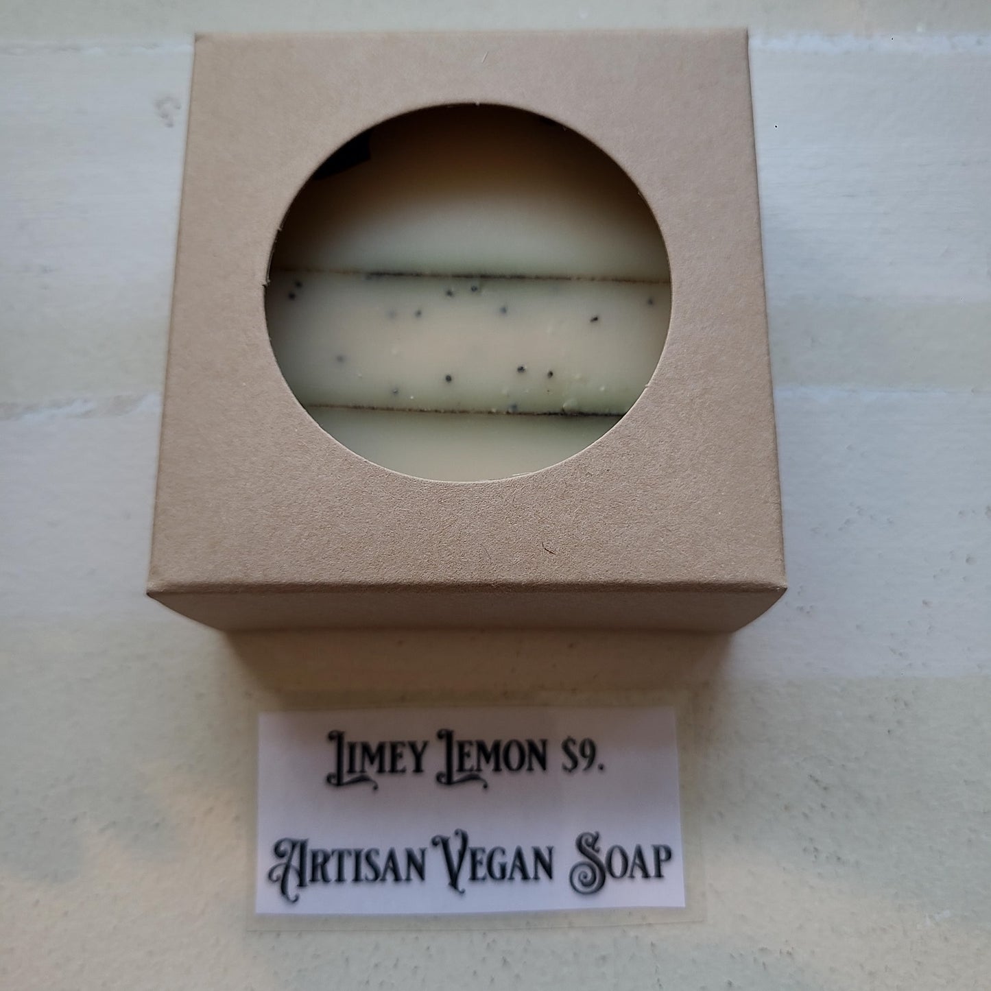 Limey Lemon Vegan Artisan Soap (Postage Stamp Soap Co.) OL