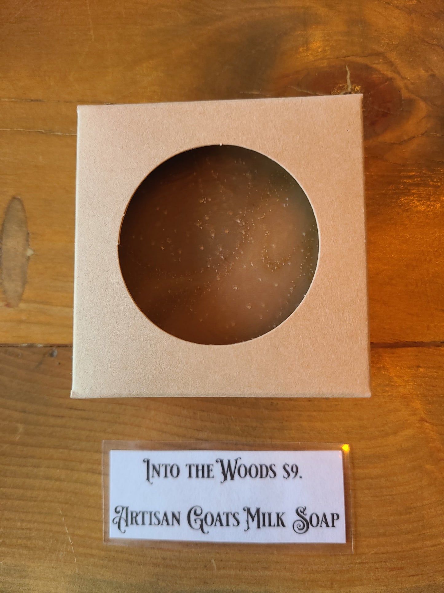 "Into the Woods" Goat's Milk Artisan Soap (Postage Stamp Soap Co.) OL