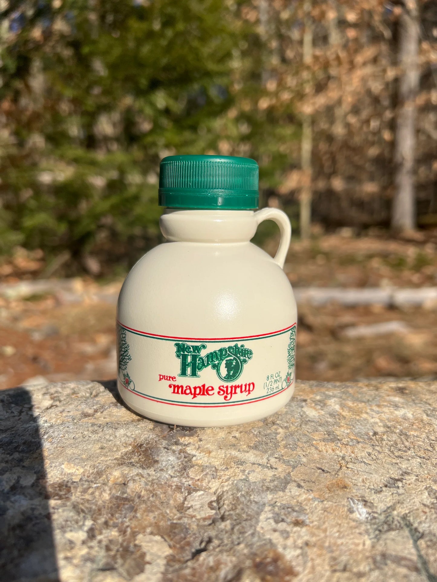Pure NH Maple Syrup in Plastic Jug 8oz (Ben's Maple) OL