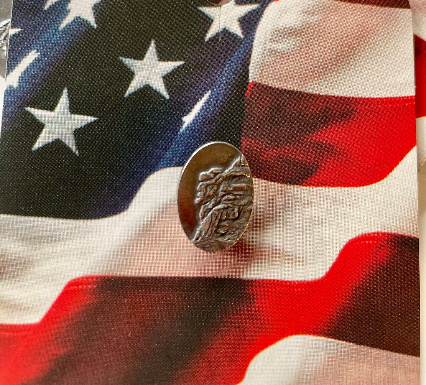 Old Man of the Mountain Lapel Pin (Hampshire Pewter) OL