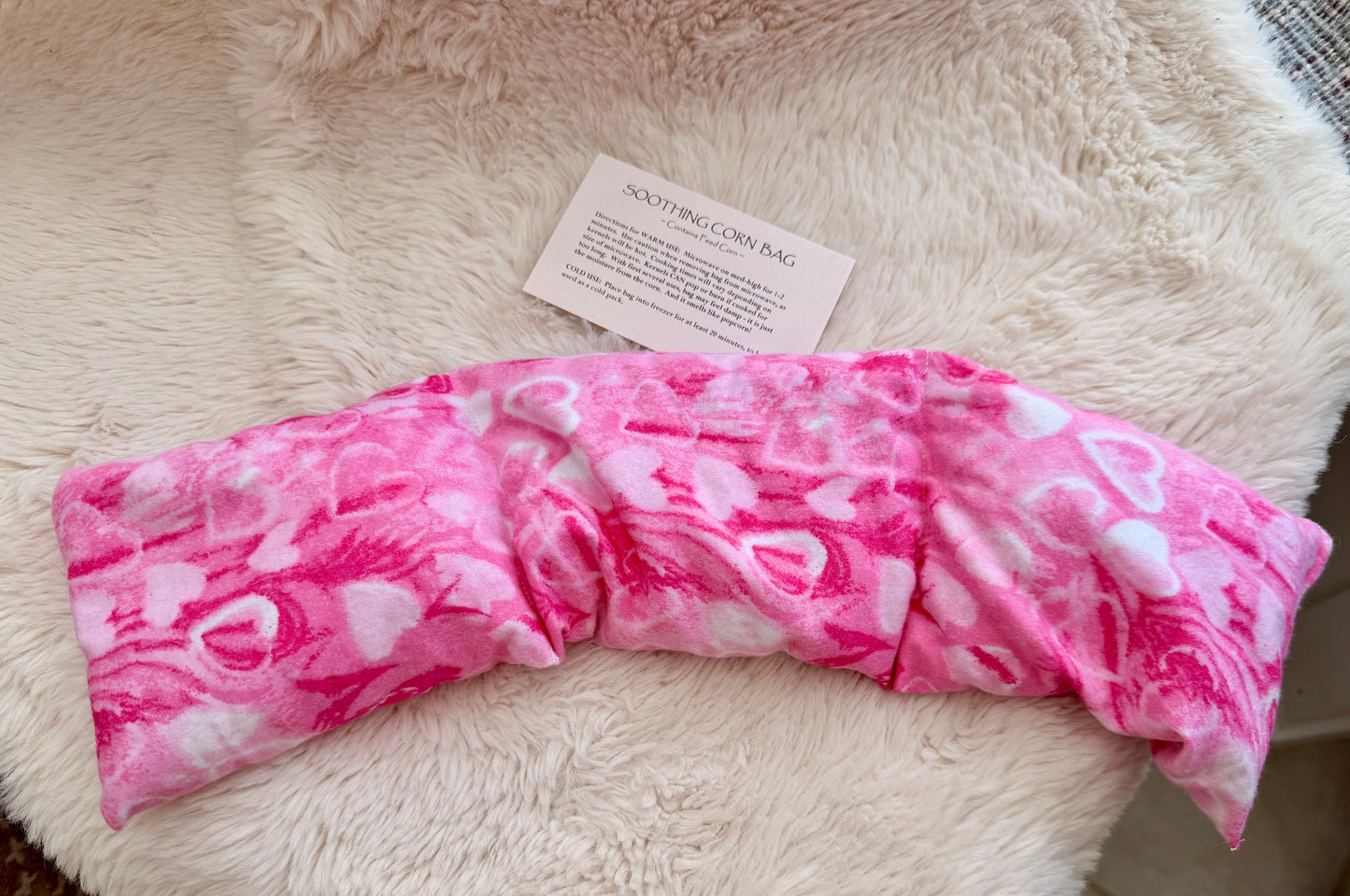 Soothing Corn Bags 8"x9" Cotton Flannel (Lynn Chabot) OL