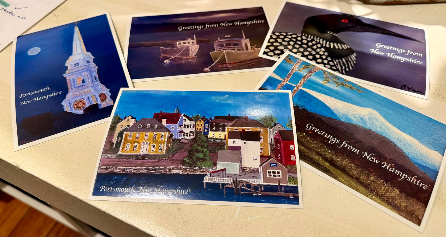 Portsmouth Post Cards (RejuvinateART Studio) OL