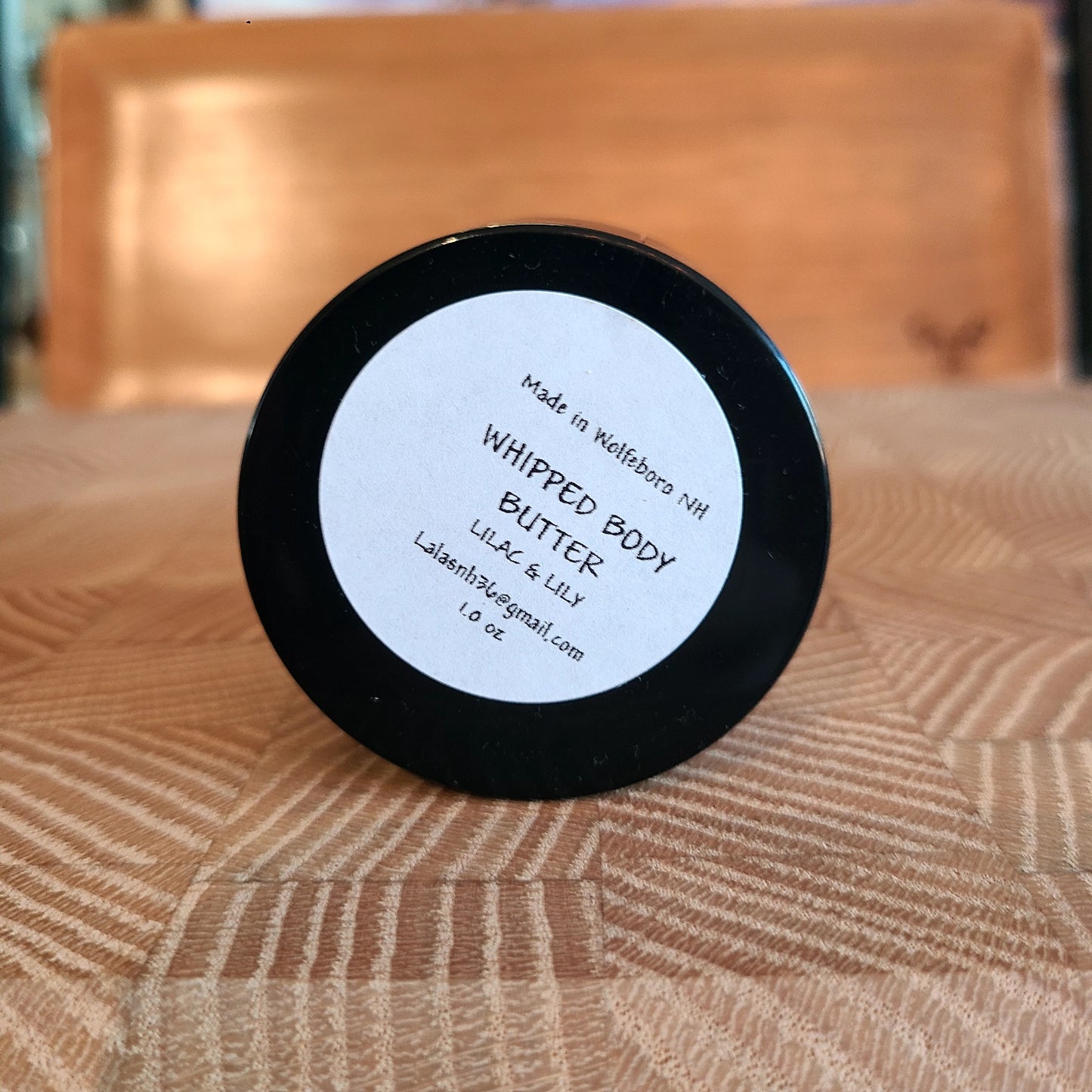 All Natural Body Butter Lilac & Lily scent 1 oz. (Lala's Skin Care) OL