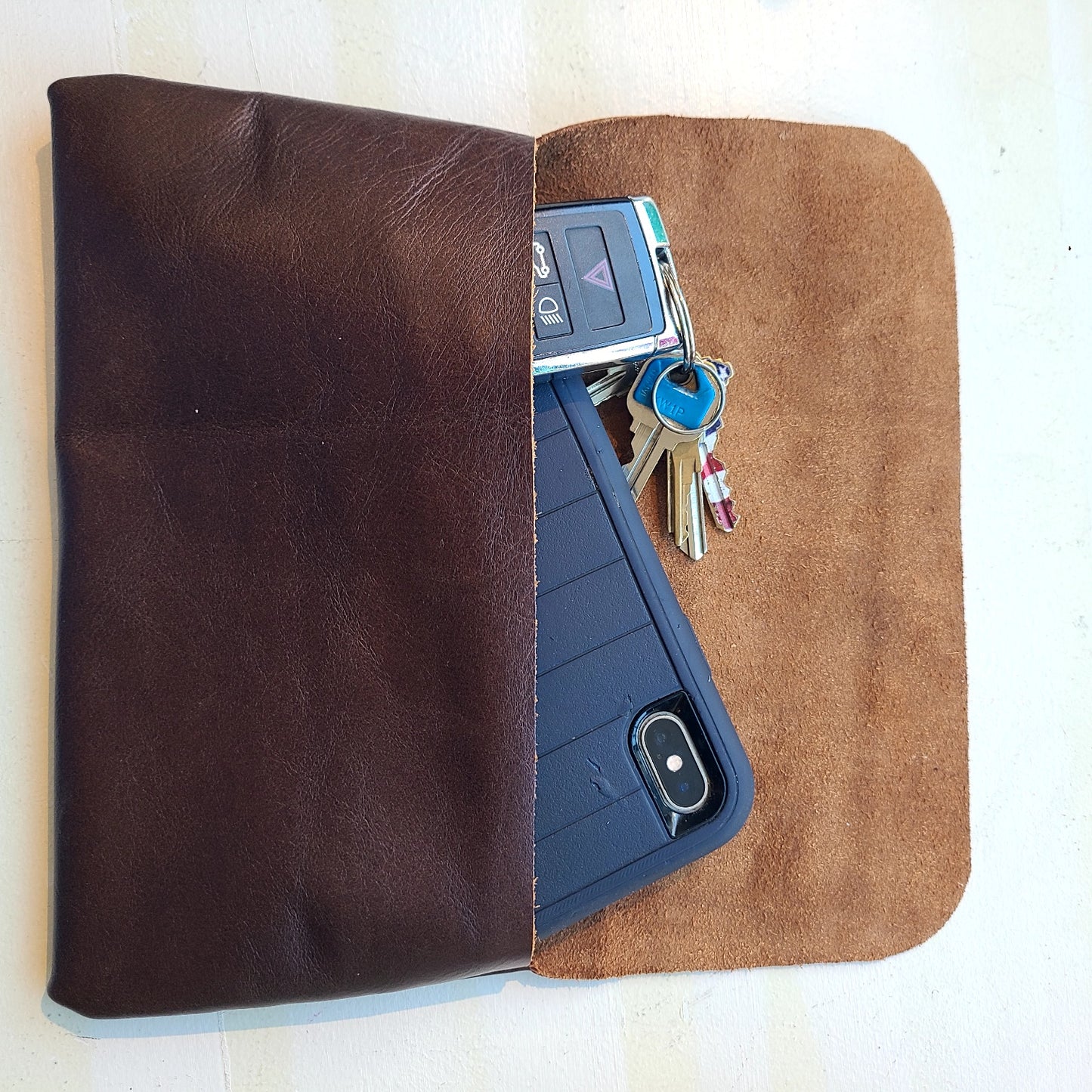 Leather Clutch/Bill Fold Bag (DOC's Designs) OL