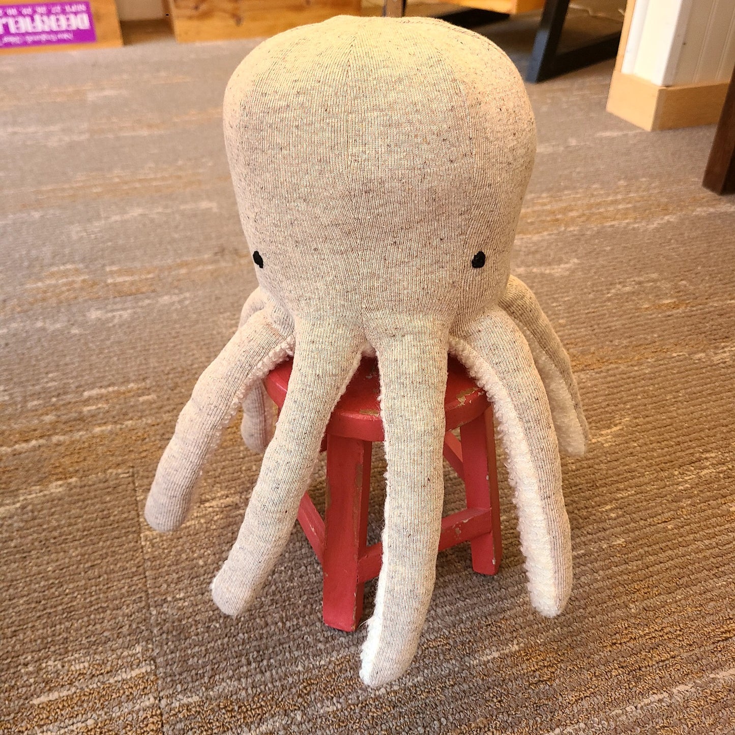 Textile Artist Octopus Pillow (Hillside Studio) OL