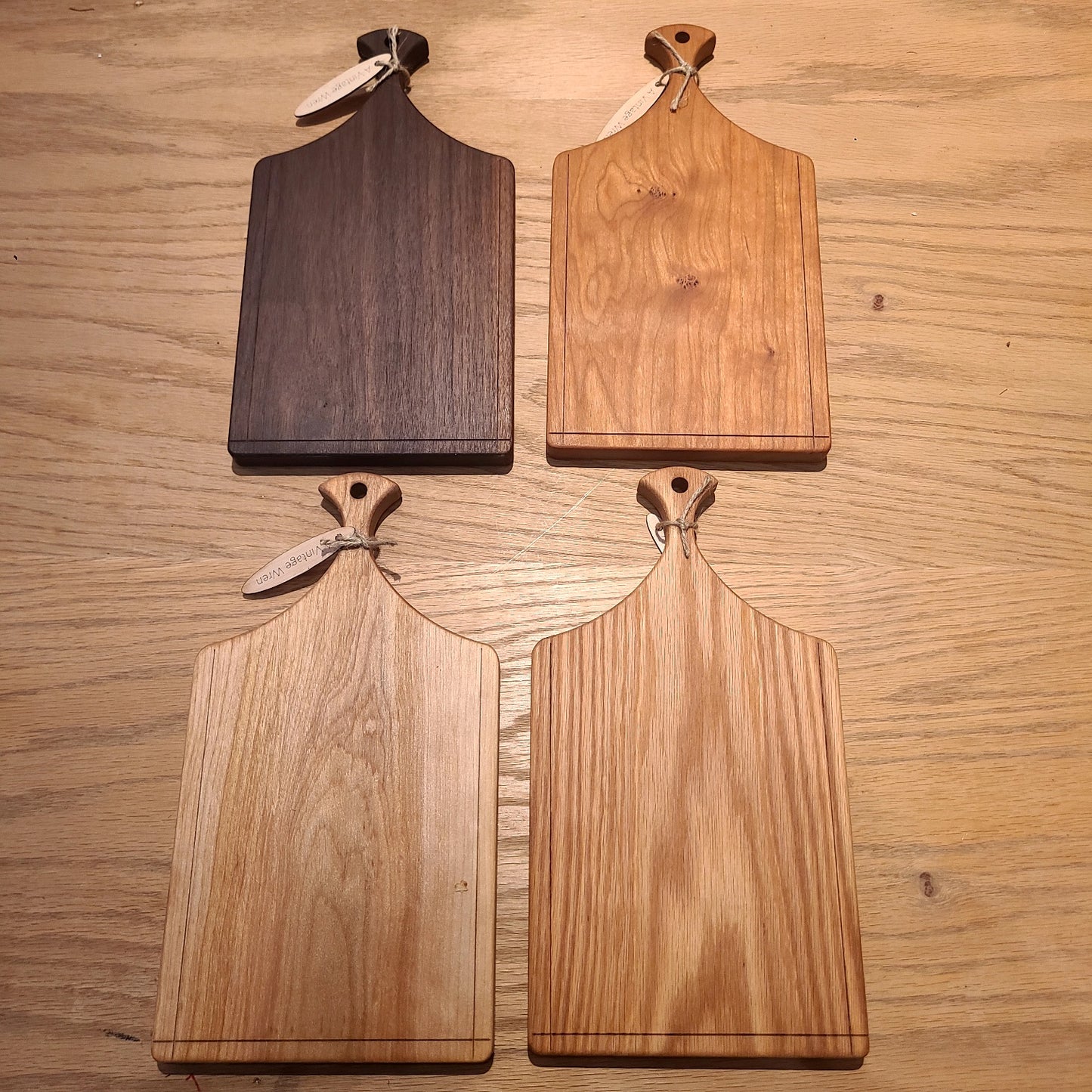 Handcrafted Wood Cutting Board (A Vintage Wren) OL