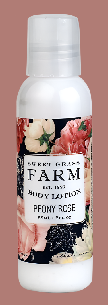 Mini Lotion Meadow Collection Peony Rose 2 oz. (Sweet Grass Farm) OL