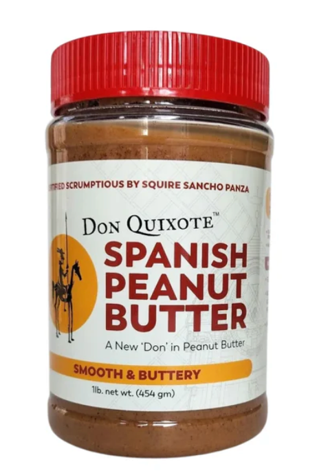 All Natural Smooth Spanish Peanut Butter 16 oz. (Don Quixote) OL