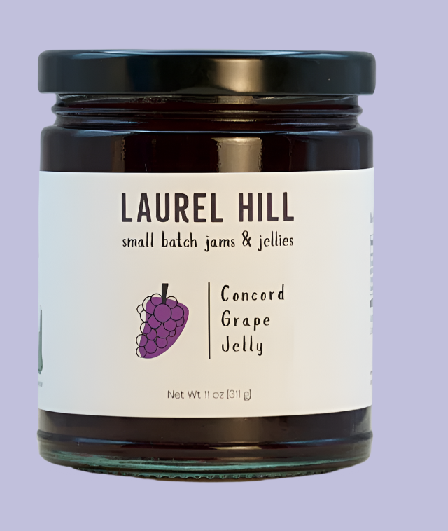 Concord Grape Jelly 5 oz. (Laurel Hill) OL