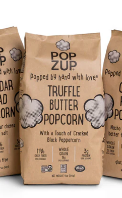 Popcorn Butter Me Up;Cheesie Herbie;Maple;Cheddar;Truffle Butter (Popzup) OL