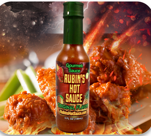 Original Hot Sauce 5 oz. (Rubin's Hot Sauce) OL