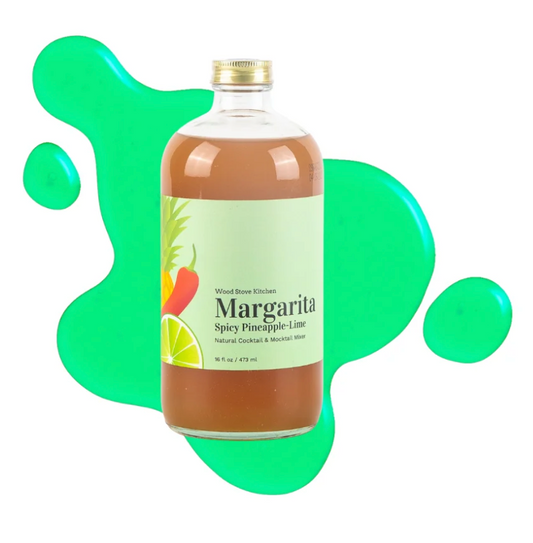 Margarita Mixer Spicy Pineapple & Lime 16 oz. (Wood Stove Kitchen) OL