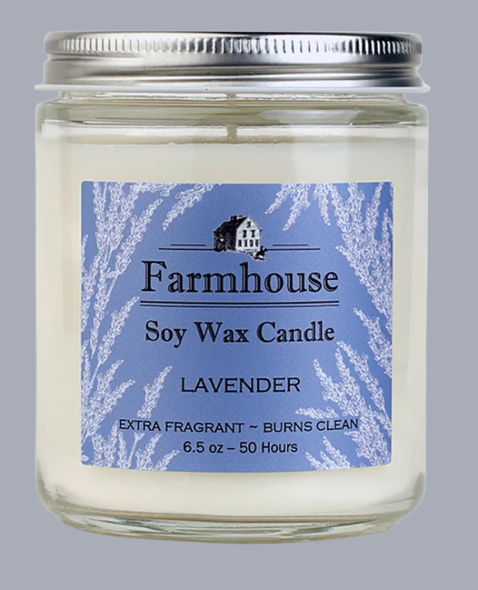 Farmhouse soy candle 6.5 oz. (Sweet Grass Farm) OL