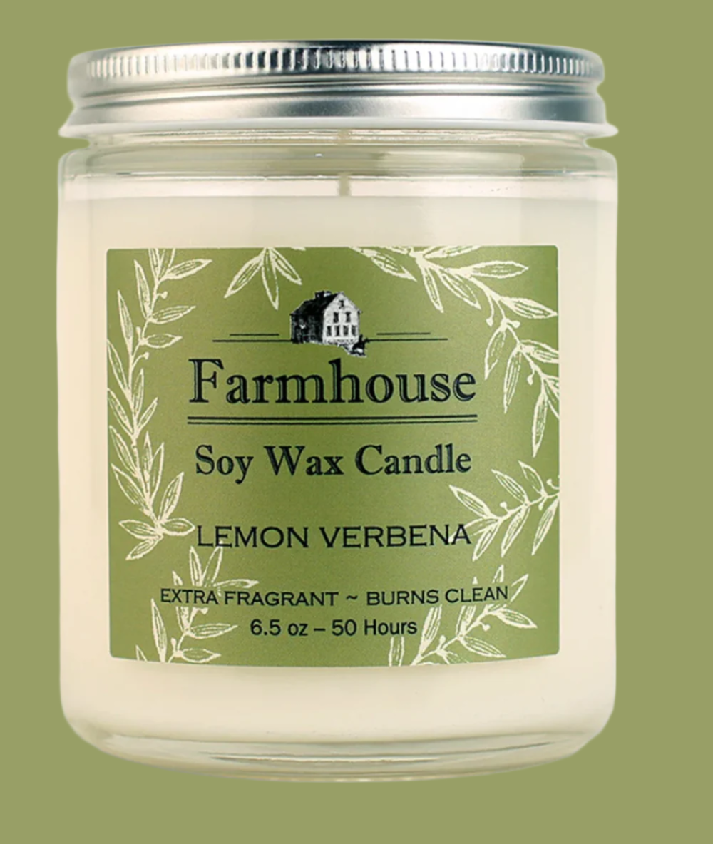 Farmhouse soy candle 6.5 oz. (Sweet Grass Farm) OL