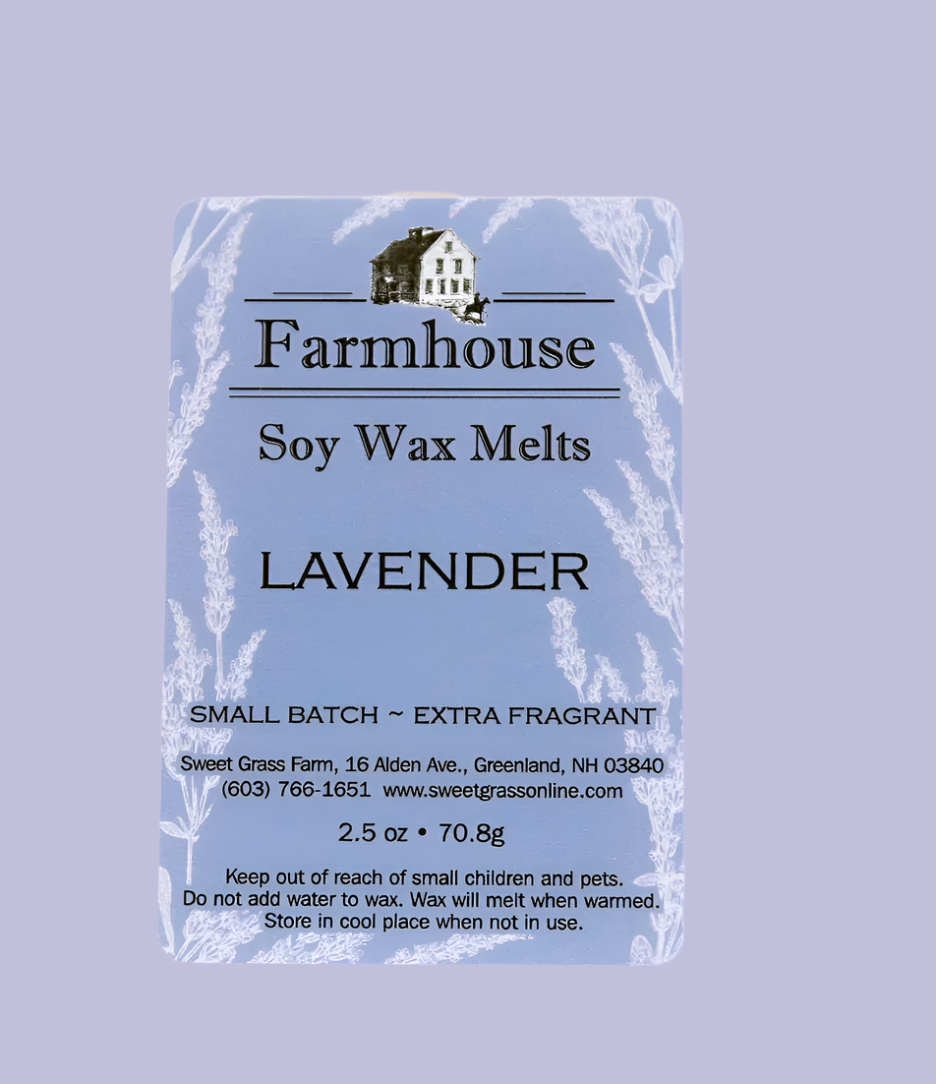 Farmhouse Soy Wax Melts 2.5 oz. (Sweet Grass Farm) OL