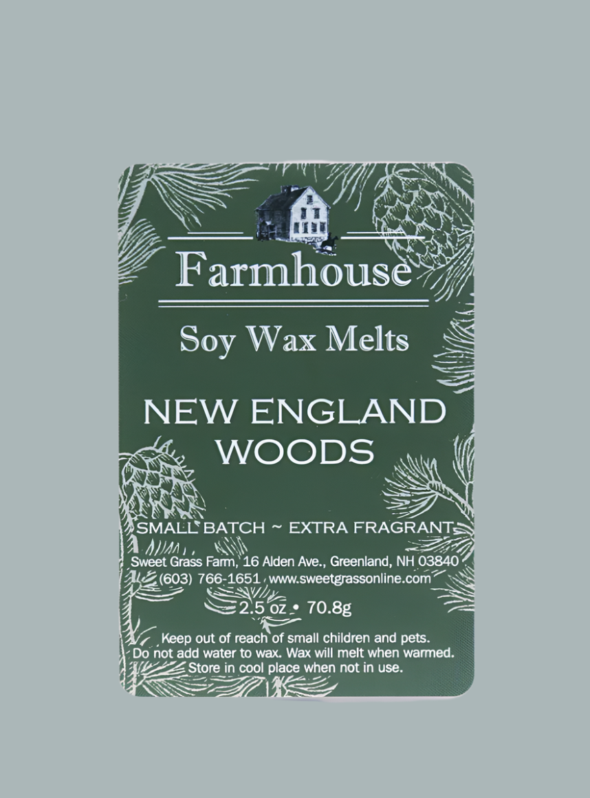 Farmhouse Soy Wax Melts 2.5 oz. (Sweet Grass Farm) OL