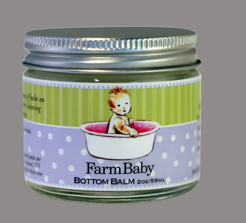 Healing Baby Bottom Cream with Lavender Essential Oil 2 oz. (Sweet Grass Farm) OL