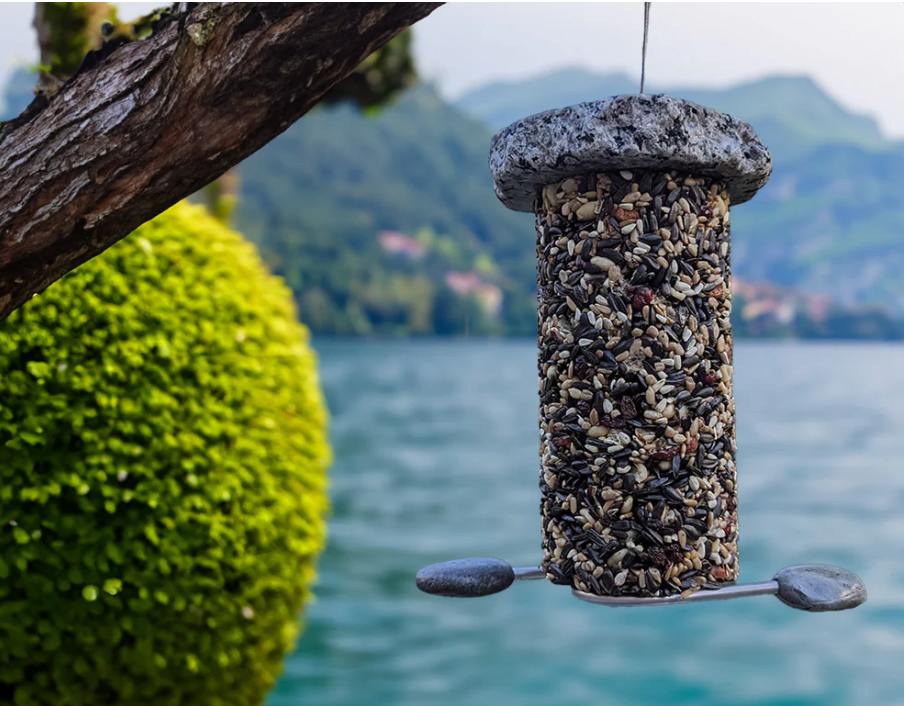 Cylinder Bird Feeder (Sea Stones) OL