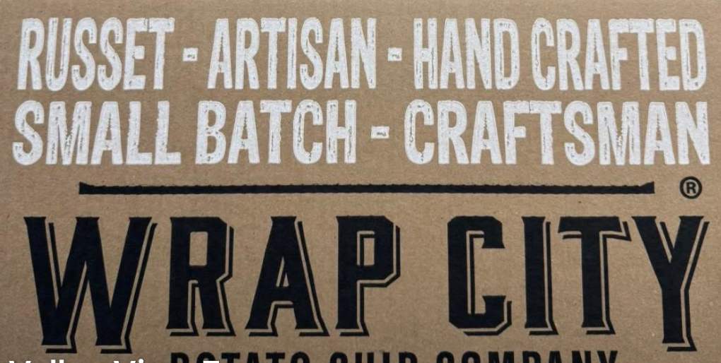 BBQ Hand Crafted Kettle Potato Chips 12 oz. (Wrap City) OL