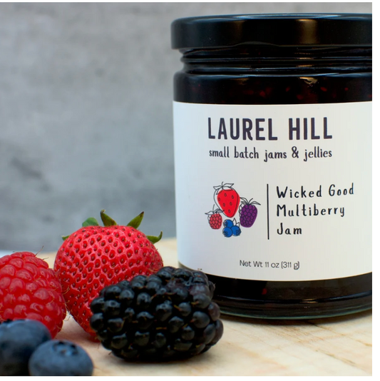 Wicked Good Multiberry Jam 11 oz. (Laurel Hill) OL
