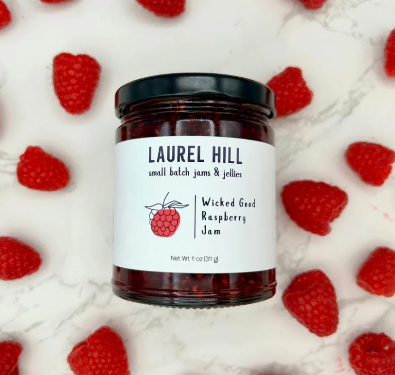 Wicked Good Red Raspberry Jam 11oz (Laurel Hill) OL