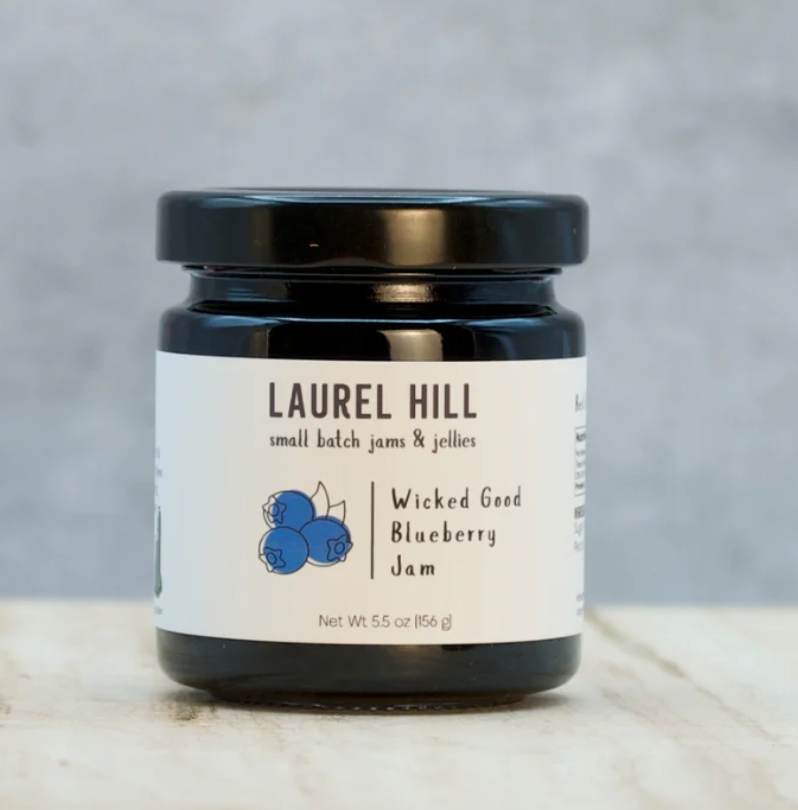 Wicked Good Blueberry Jam 11oz (Laurel Hill) OL