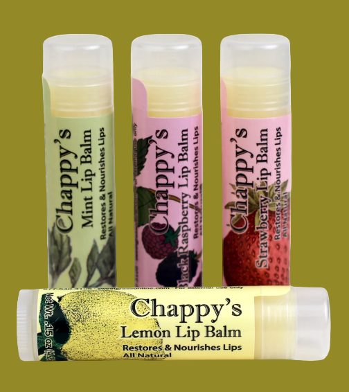 Chappy's Lip Balm Lemon, Mint & Strawberry .15 oz. (Sweet Grass Farm) OL