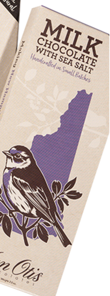 NH Souvenir Milk Chocolate Sea Salt Bar 2.5 oz. (Van Otis) OL
