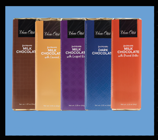 Premium Dark Chocolate Bar 2.5 oz. (Van Otis) OL
