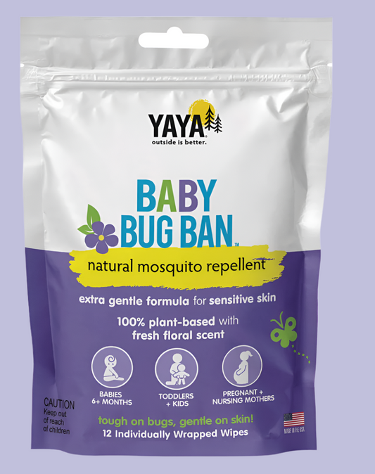 Baby Bug Wipes 12 pak (YAYA Organics) OL