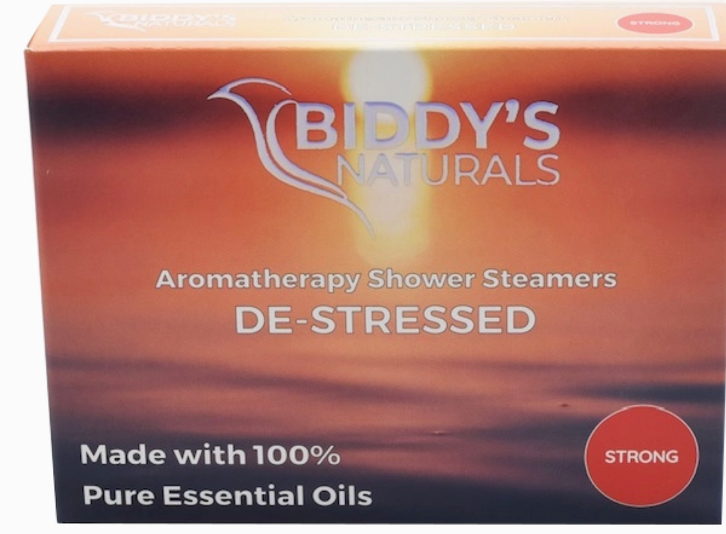 Spearmint Orange De-Stressed Shower Steamers 2 pak (Biddy's Naturals) OL