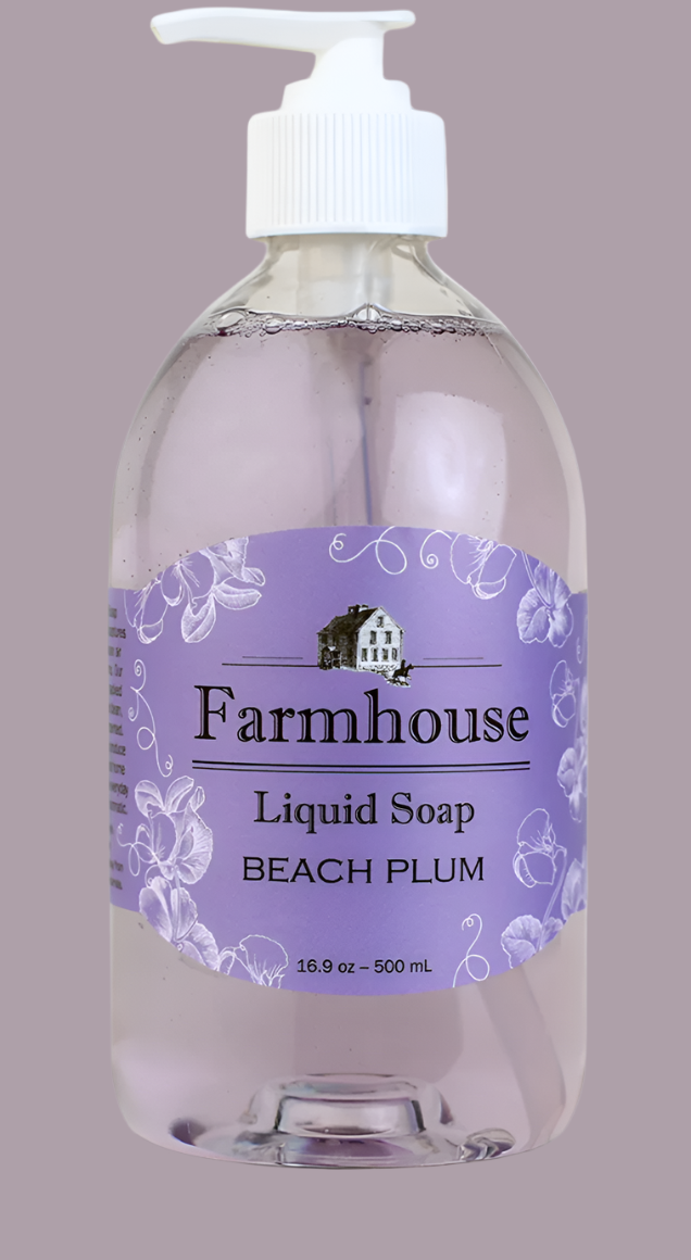 Liquid Hand Soap Beach Plum scent 16.9oz (Sweet Grass Farm) OL