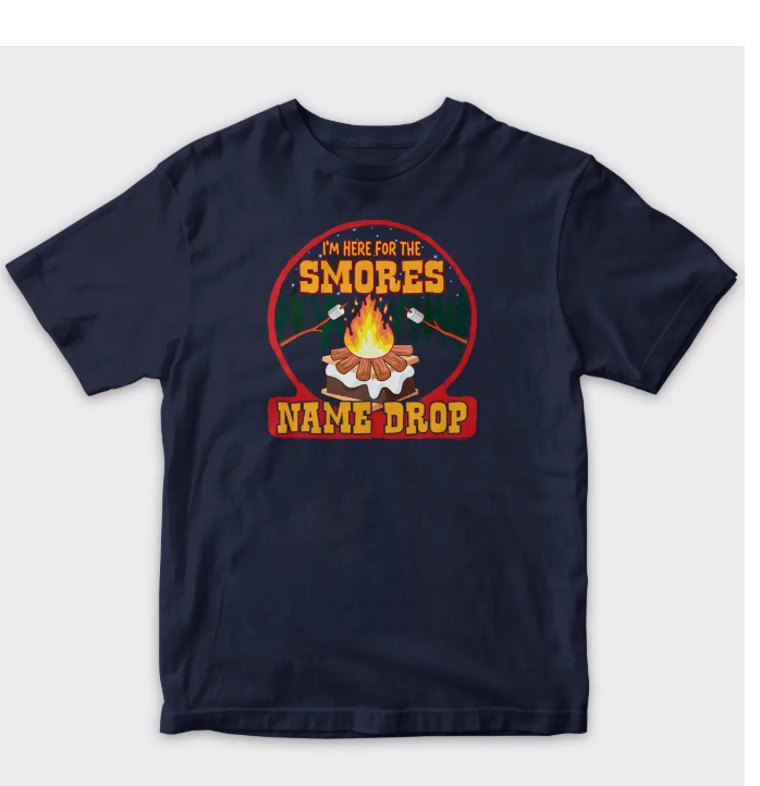 Youth Navy Blue Smores Tshirt (Retro Planet) OL
