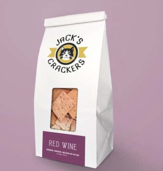 Red Wine Artisan Crackers (Jack's Crackers) OL