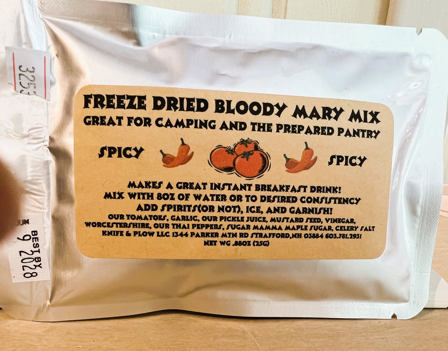 Instant Bloody Mary Mix .88 oz. (Knife + Plow) OL