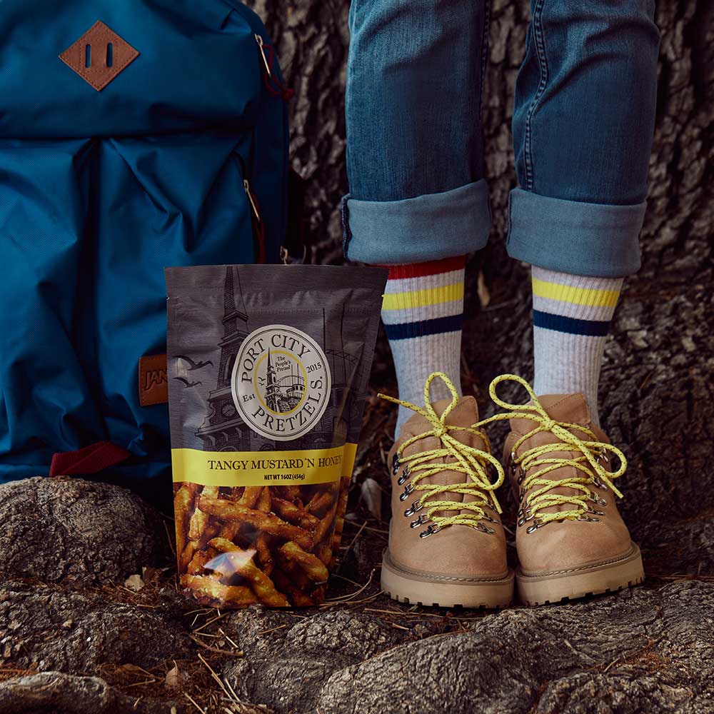 Mustard 'N Honey Pretzels 8 oz. (Port City Pretzels) OL