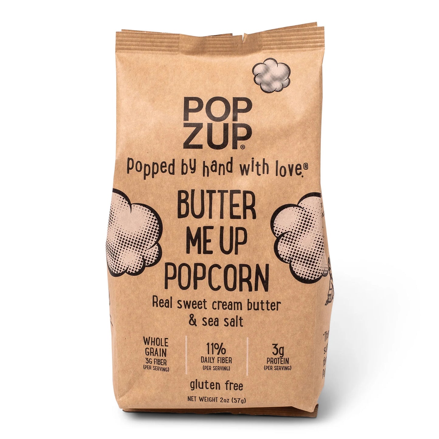 Popcorn Butter Me Up;Cheesie Herbie;Maple;Cheddar;Truffle Butter (Popzup) OL