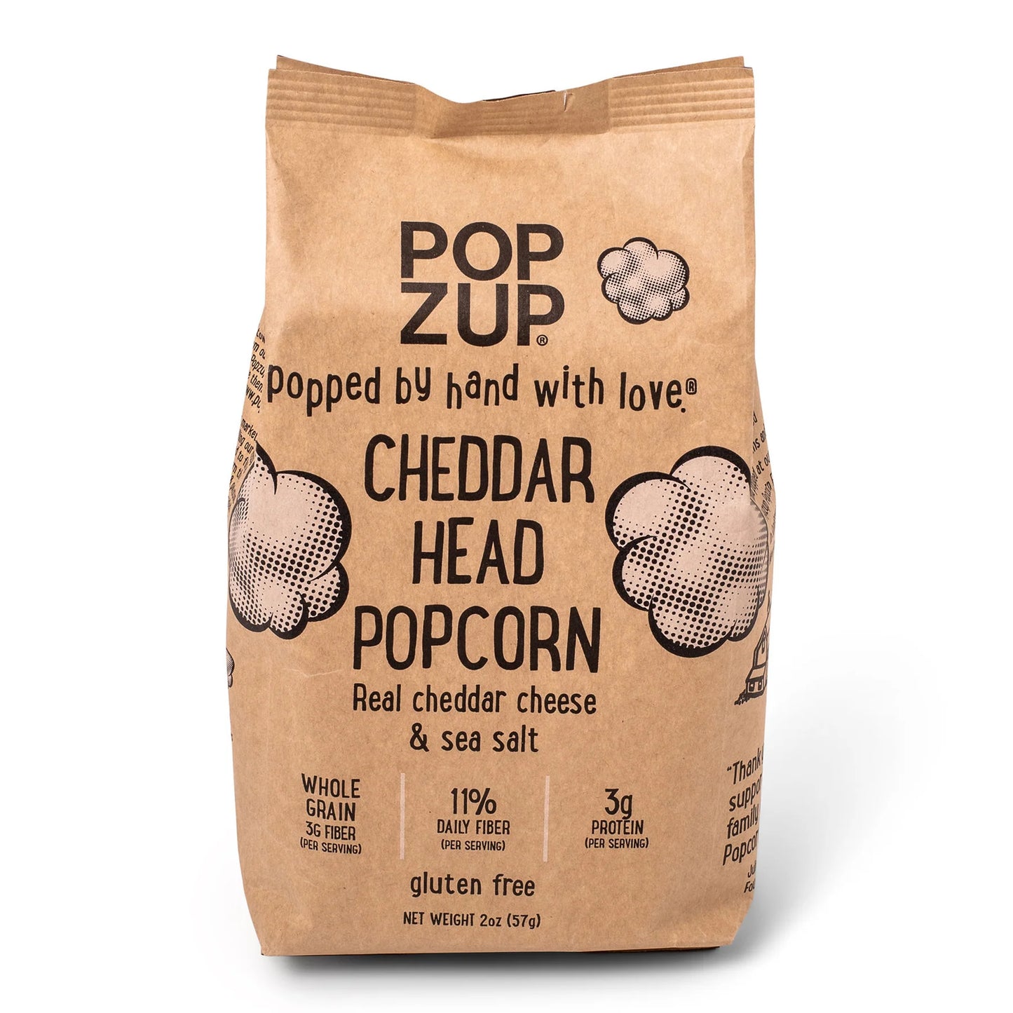 Popcorn Butter Me Up;Cheesie Herbie;Maple;Cheddar;Truffle Butter (Popzup) OL