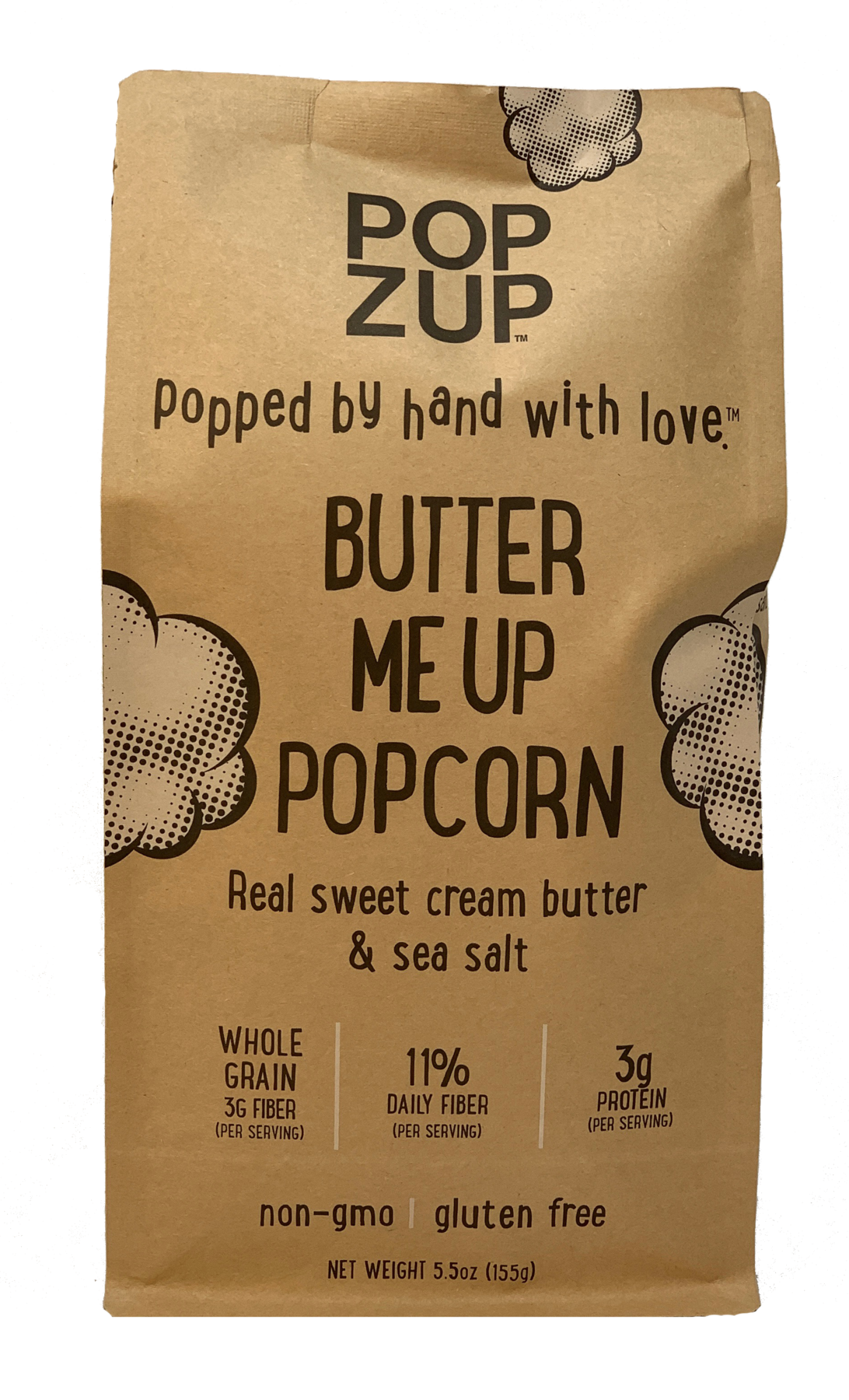 Popcorn Butter Me Up;Cheesie Herbie;Maple;Cheddar;Truffle Butter (Popzup) OL