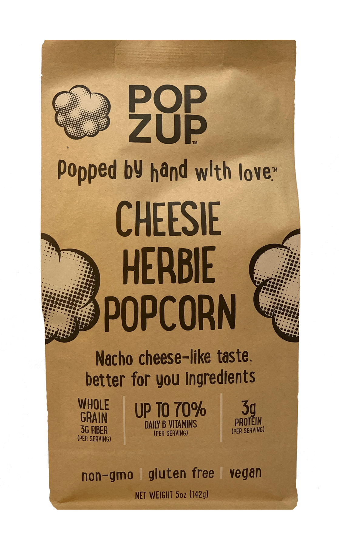 Popcorn Butter Me Up;Cheesie Herbie;Maple;Cheddar;Truffle Butter (Popzup) OL