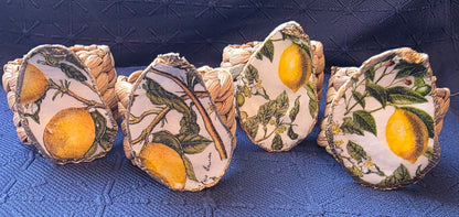 Set of 4 Scallop Napkin Rings (idCreations) OL
