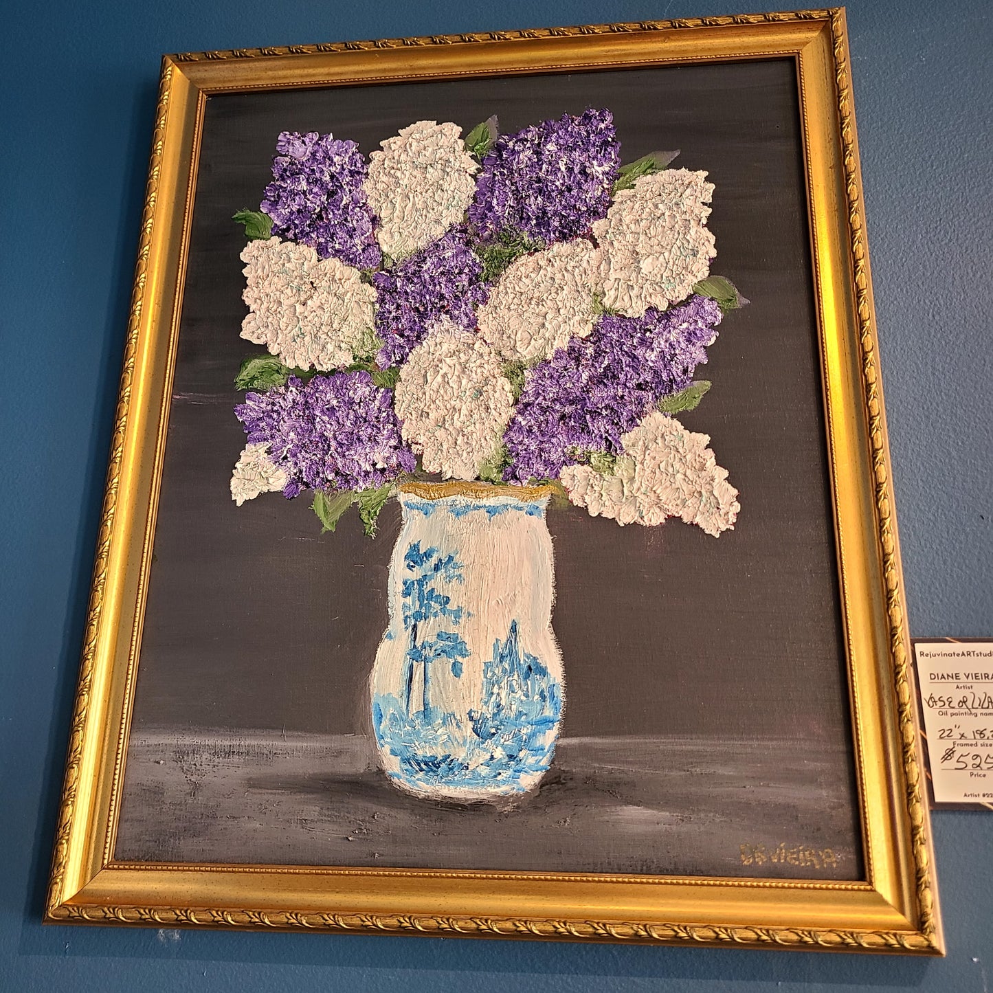 Vase of Lilacs (RejuvinateART Studio) OL