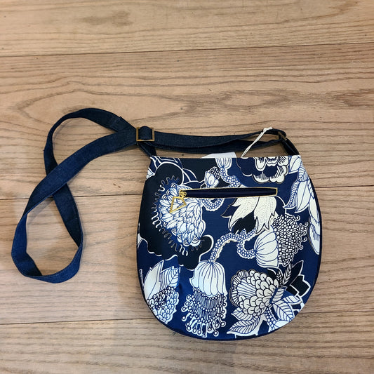 Handcrafted double sided shoulder/cross body purse (Hillside Studio) OL