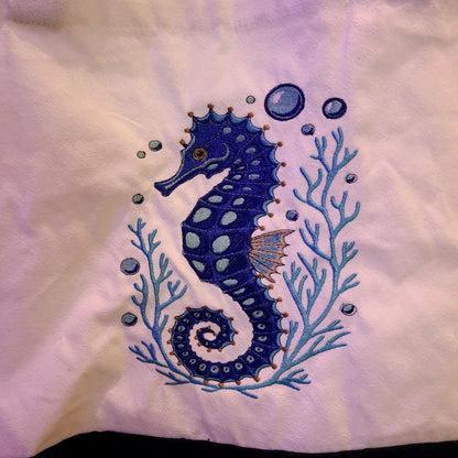 Embroidered Beach Tote ( Beautiful Fun Creations) OL
