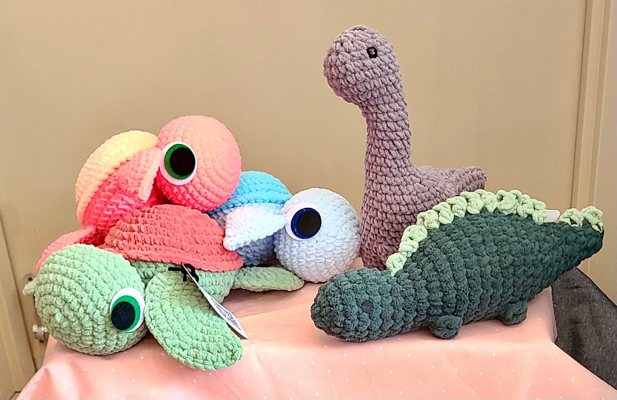 Handmade Crochet Buddies/Stuffies (Crochet By Mindy) OL
