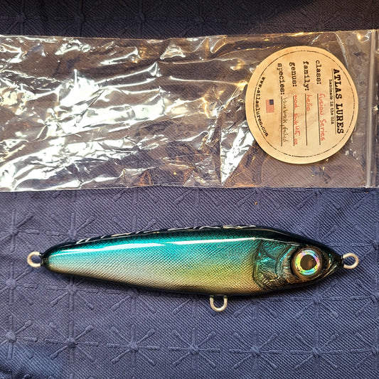 Helio Foiled Blueback Lure (Atlas Knifeworks) OL