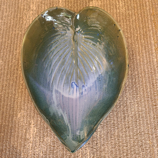 Hand Crafted Ceramic Hosta Bowl (Claire Provencher Ceramics) OL