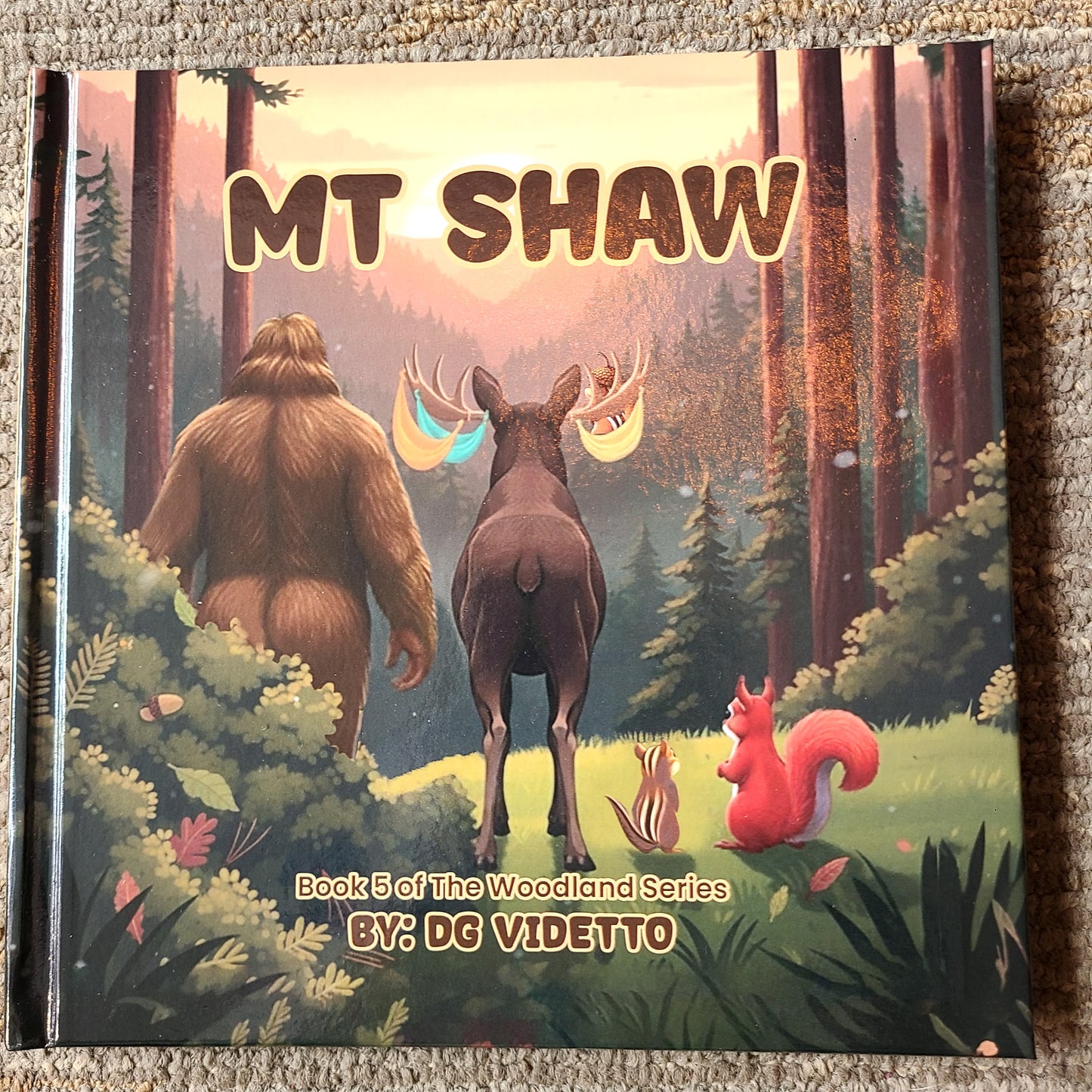 An American Toad Tale Children's Book Hardcover (DG Videtto) OL