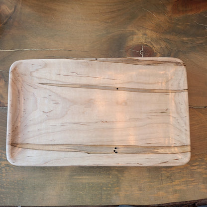 Handcrafted Wenge Wood Tray (Knot Your Average Grain) OL